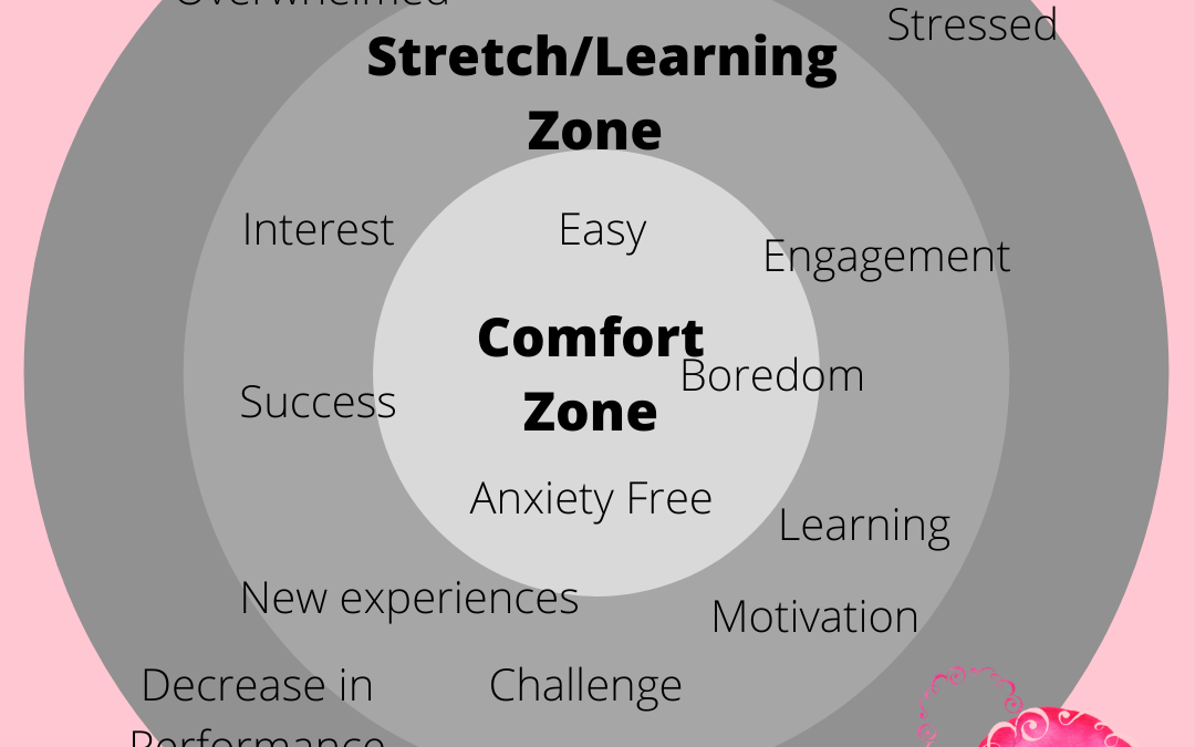 Goal Setting - Stretch Zone is where you want to be - Positive Ewe